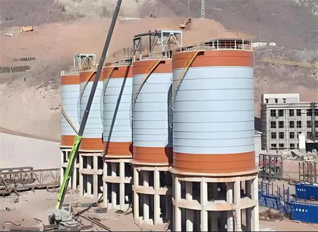 衡南高架钢板仓