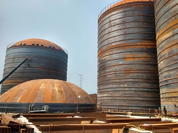 衡南焦粉钢板仓